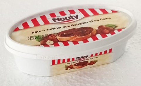 crème a tartiner nauty150g