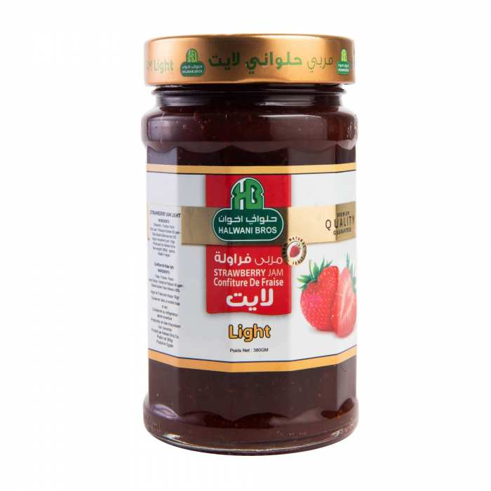 CONFITURE FRAISE LIGHT 380G