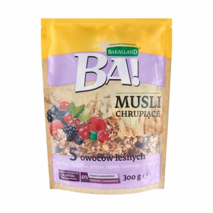 MUESLI 5 FOREST FRUITS