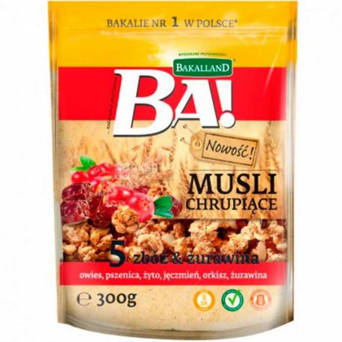 MUESLI CRANBERRY