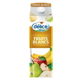 Jus delice fruits blancs 1L